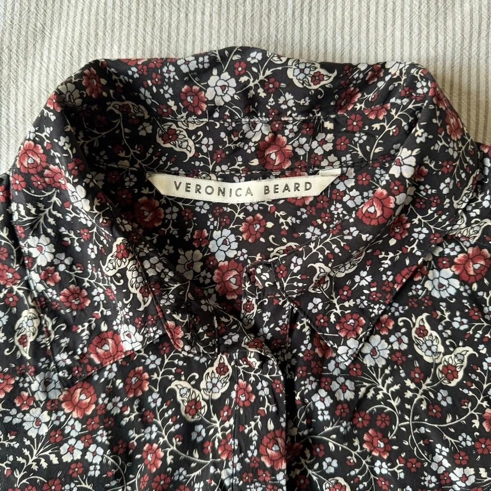 Veronica Beard Rory Silk Dress - Picture 6 of 13